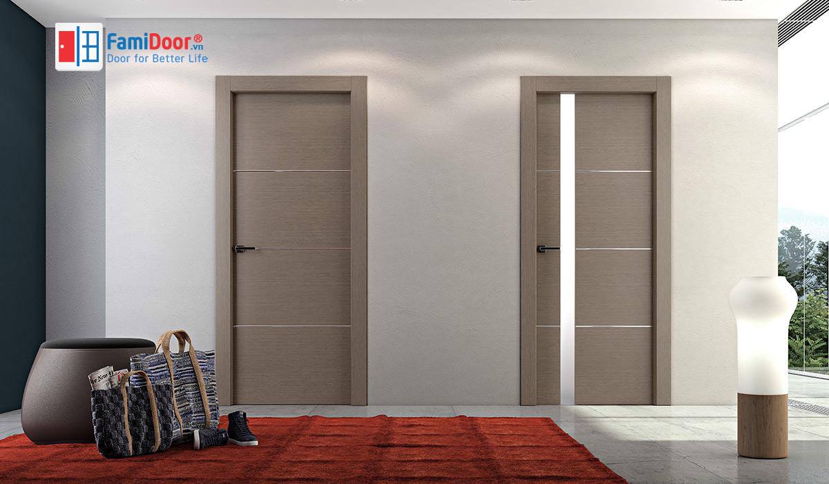 CỬA GỖ MDF MELAMINE M2 tại Showroom Famidoor 0886.500.500