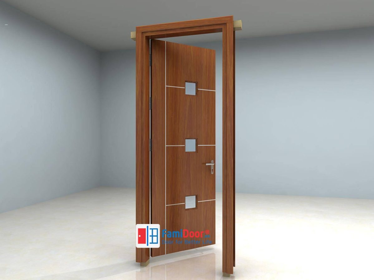 CỬA GỖ MDF MELAMINE M1R4 tại Showroom Famidoor 0886.500.500