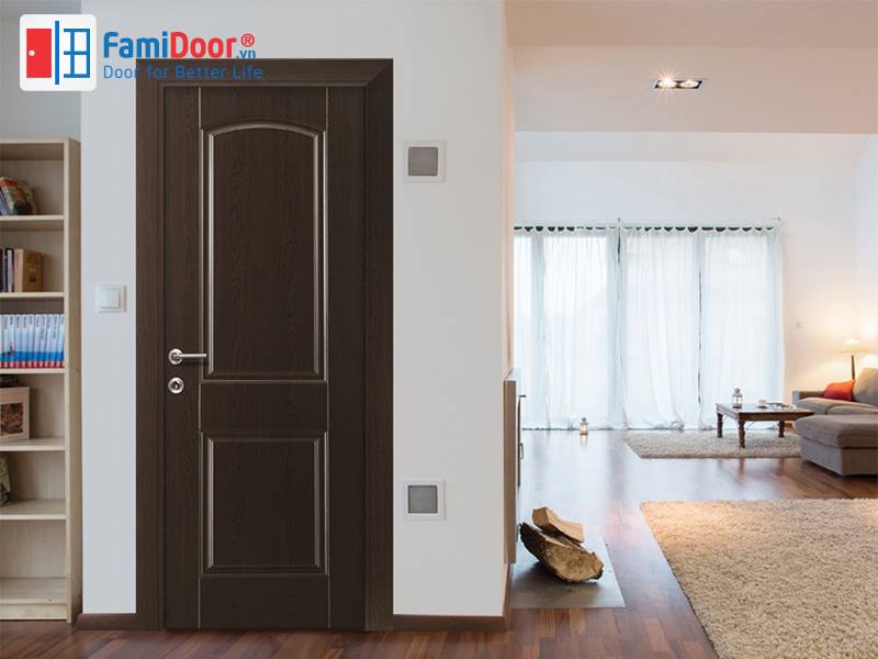 CỬA GỖ TỰ NHIÊN 04A tại Showroom Famidoor 0818.400.400