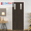 CỬA NHỰA GỖ GHÉP THANH NG C23 tại Showroom famidoor 0855.400.400