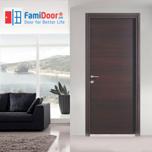 CỬA GỖ MDF VENEER P1N tại Showroom Famidoor 0828.400.400