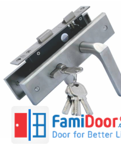 Khóa cửa cốt dài VT01 tại Showroom Famidoor 0886.500.500