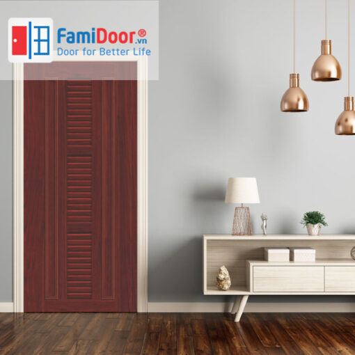 CỬA NHỰA ĐÀI LOAN YB-39 ở Showroom Famidoor 0828.400.400