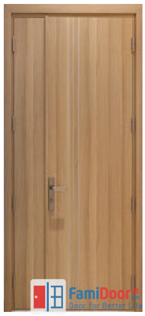 Cửa gỗ MDF LAMINATE M1D2 tại Showroom Famidoor 0824.400.400