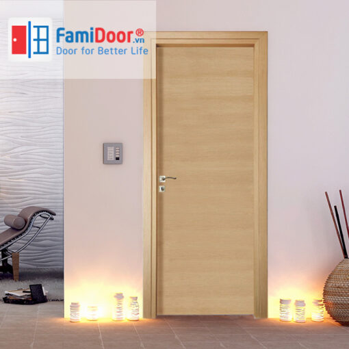 Cửa gỗ MDF LAMINATE M1N1 tại Showroom Famidoor 0828.400.400