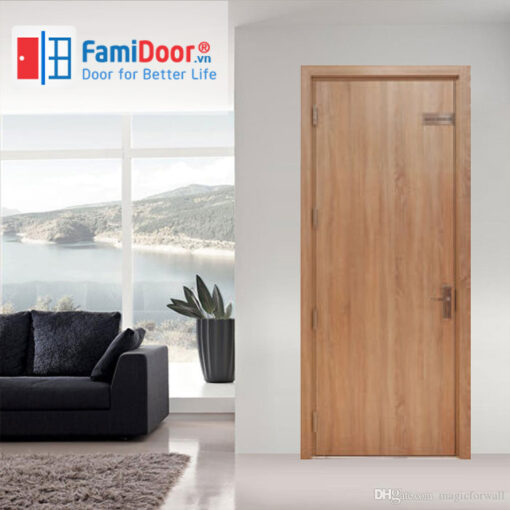 Cửa gỗ MDF MELAMINE M5 tại Showroom Famidoor 0818.400.400