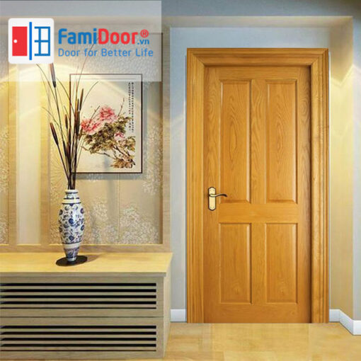 Cửa gỗ tự nhiên 4A-Oak tại Showroom Famidoor 0886.500.500