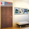 Cửa gỗ HDF VENEER OAK1 tại Showroom Famidoor 0855.400.400