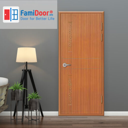 Cửa nhựa ABS Hàn Quốc KDS 302-B ở Showroom Famidoor 0855.400.400