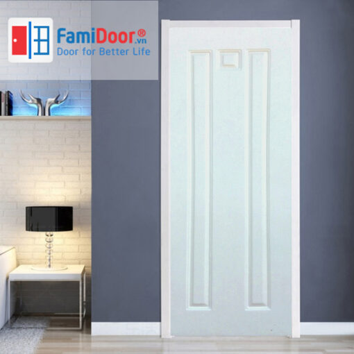 Cửa nhựa Đài Loan 01-802 ở Showroom Famidoor 0824.400.400