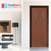 Cửa nhựa Sài Gòn YY-23 ở Showroom Famidoor 0828.400.400