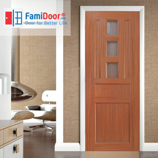 Cửa nhựa Sài Gòn YY-42 ở Showroom Famidoor 0818.400.400