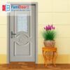 Cửa gỗ cao cấp PVC 3036 ở Showroom Famidoor 0828.400.400