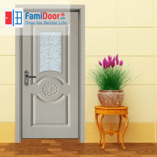 Cửa gỗ cao cấp PVC 3036 ở Showroom Famidoor 0828.400.400