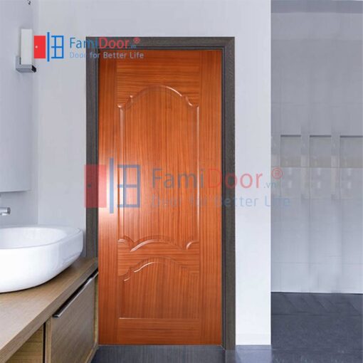 Cửa gỗ công nghiệp HDF Veneer HDF.V2A-SAPELE