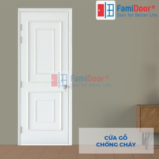 Cửa Gỗ Chống Cháy MDF O4-C1 phao chi FMD