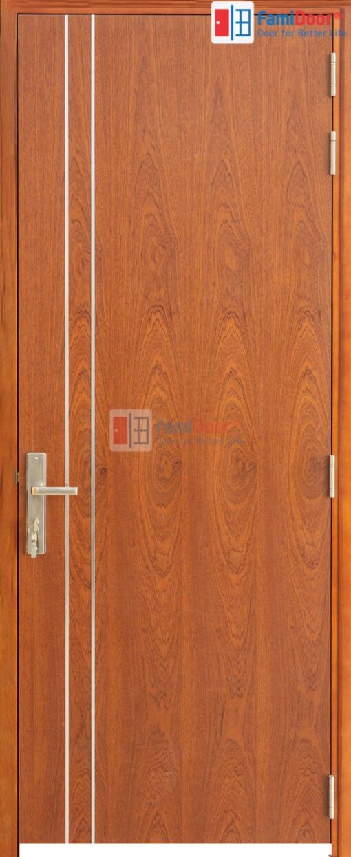 Cửa Gỗ Chống Cháy MDF Veneer P1R2 Xoan dao FMD