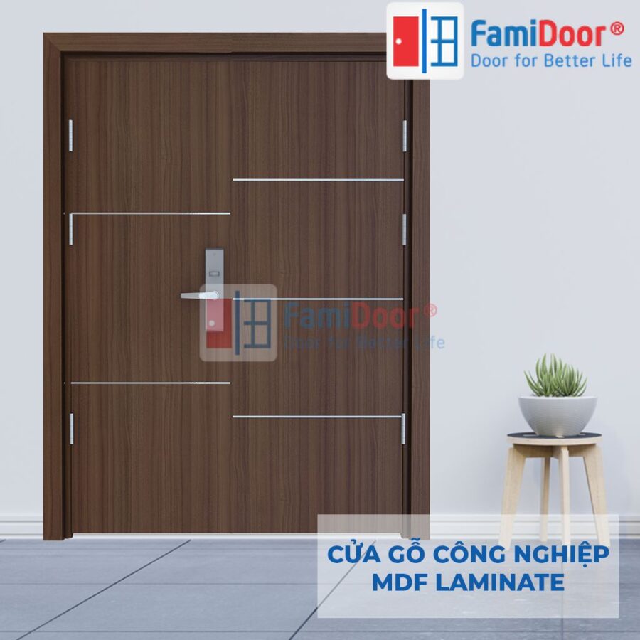 Cửa gỗ MDF Laminate - Chuyên cung cấp cửa gỗ MDFLaminate