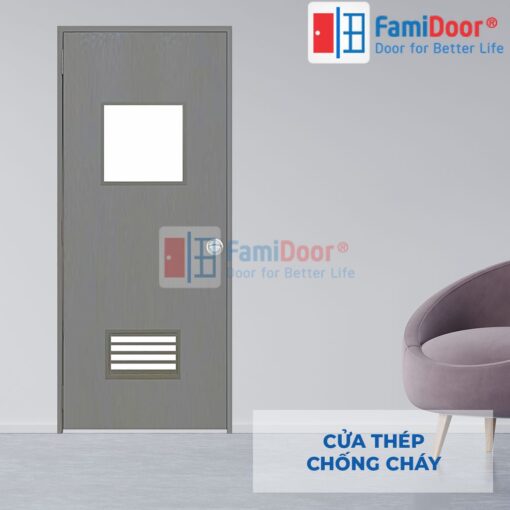 Cửa Thép Chống Cháy P1GL FMD