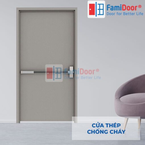 Cửa Thép Chống Cháy TCC P1-Gray FMD