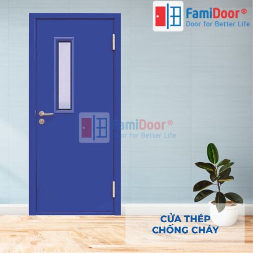 Cửa Thép Chống Cháy TCC-P1G1ab FMD