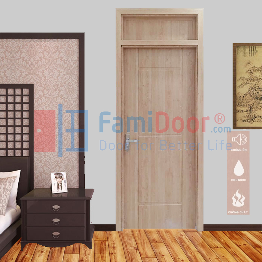 FamiDoor thường xuyên cập nhật các mẫu cửa gỗ chịu nước mới và đẹp
