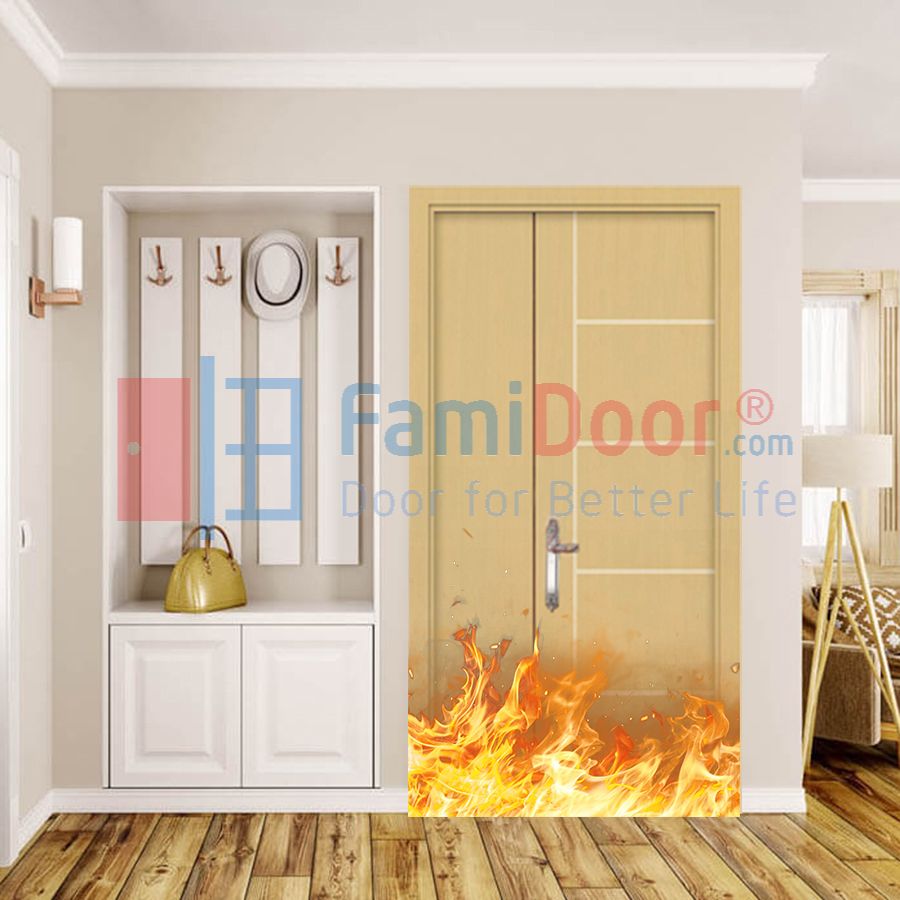 Báo giá cửa gỗ phòng ngủ chống cháy áp dụng với nhiều dòng