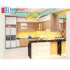 Nội thất nhà bếp kịch trần có quầy Bar Nội thất nhà bếp kịch trần có quầy Bar