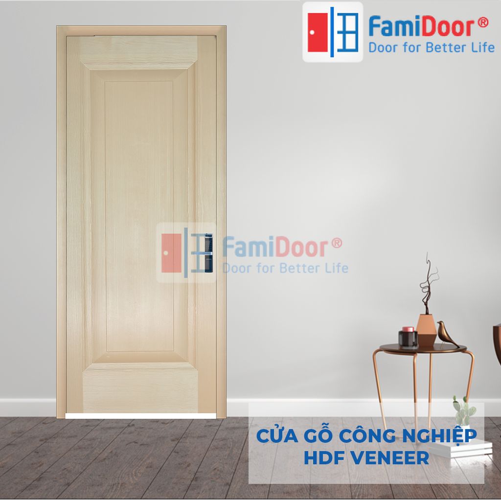 Báo giá cửa gỗ HDF Veneer