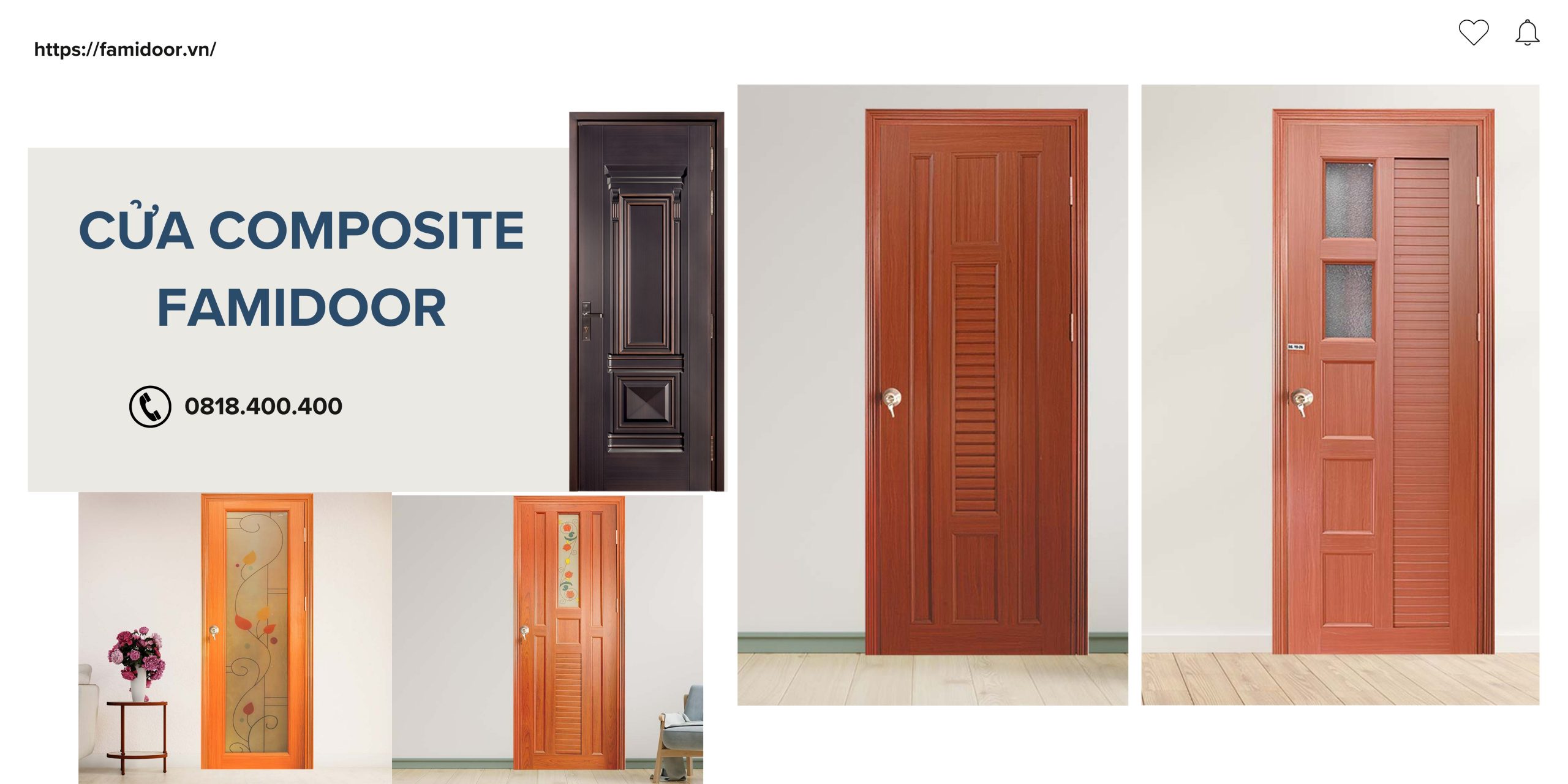 Famidoor - Địa chỉ mua cửa composite chất lượng 