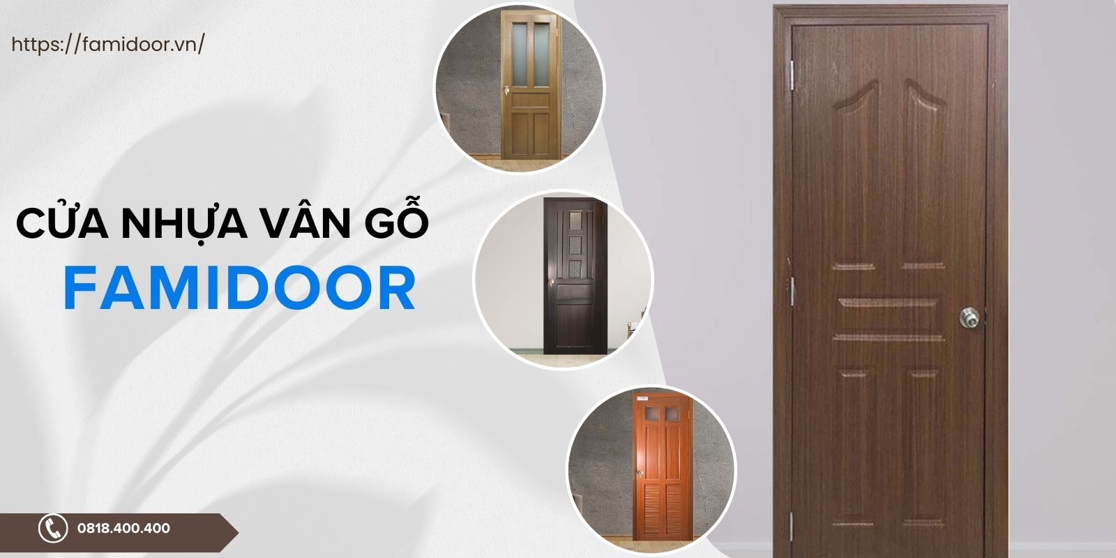 Bảng giá mua cửa nhựa giả gỗ tại Famidoor