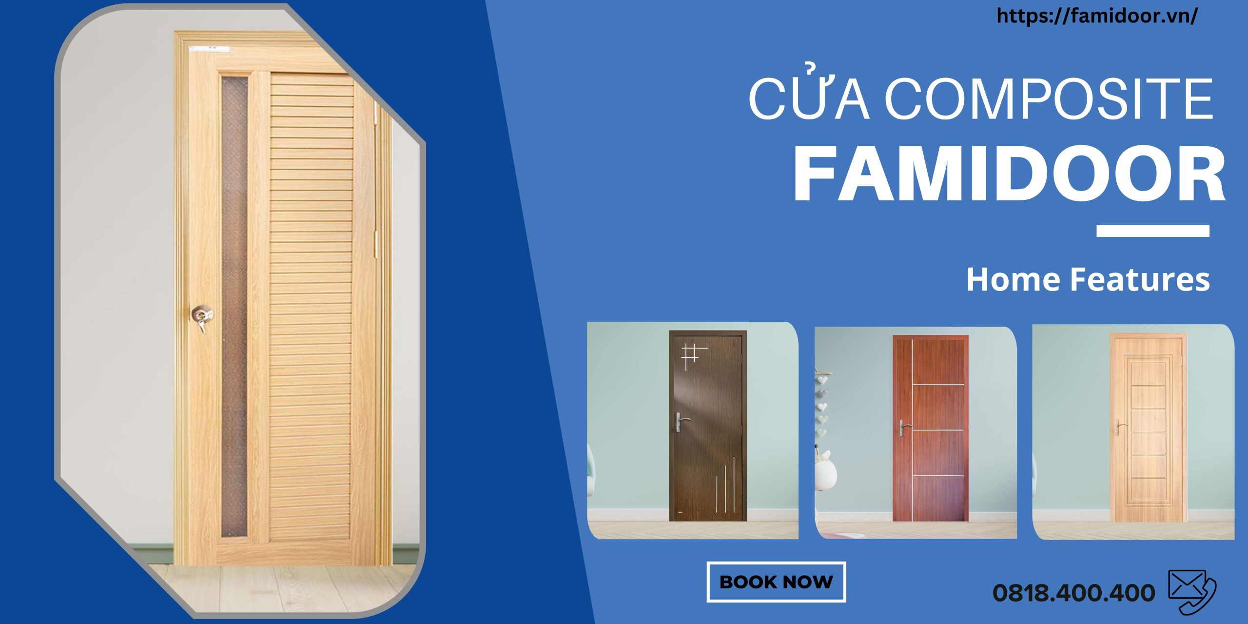 Chọn mua cửa nhựa vân gỗ tại Famidoor