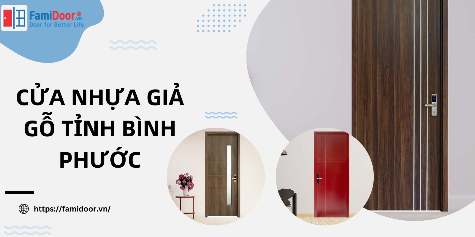 Cửa nhựa giả gỗ tỉnh Bình Phước