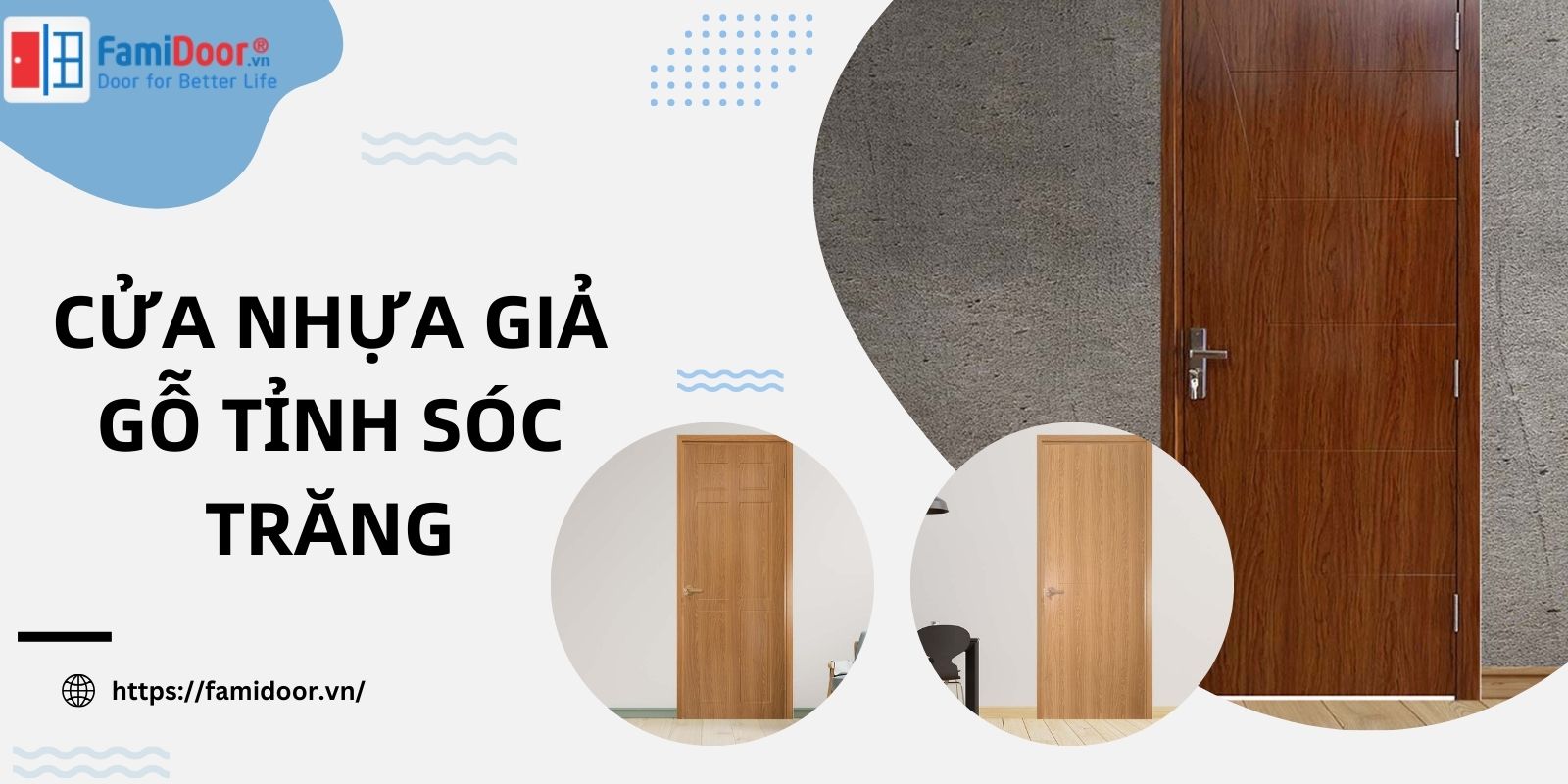 Cửa nhựa giả gỗ tỉnh Sóc Trăng