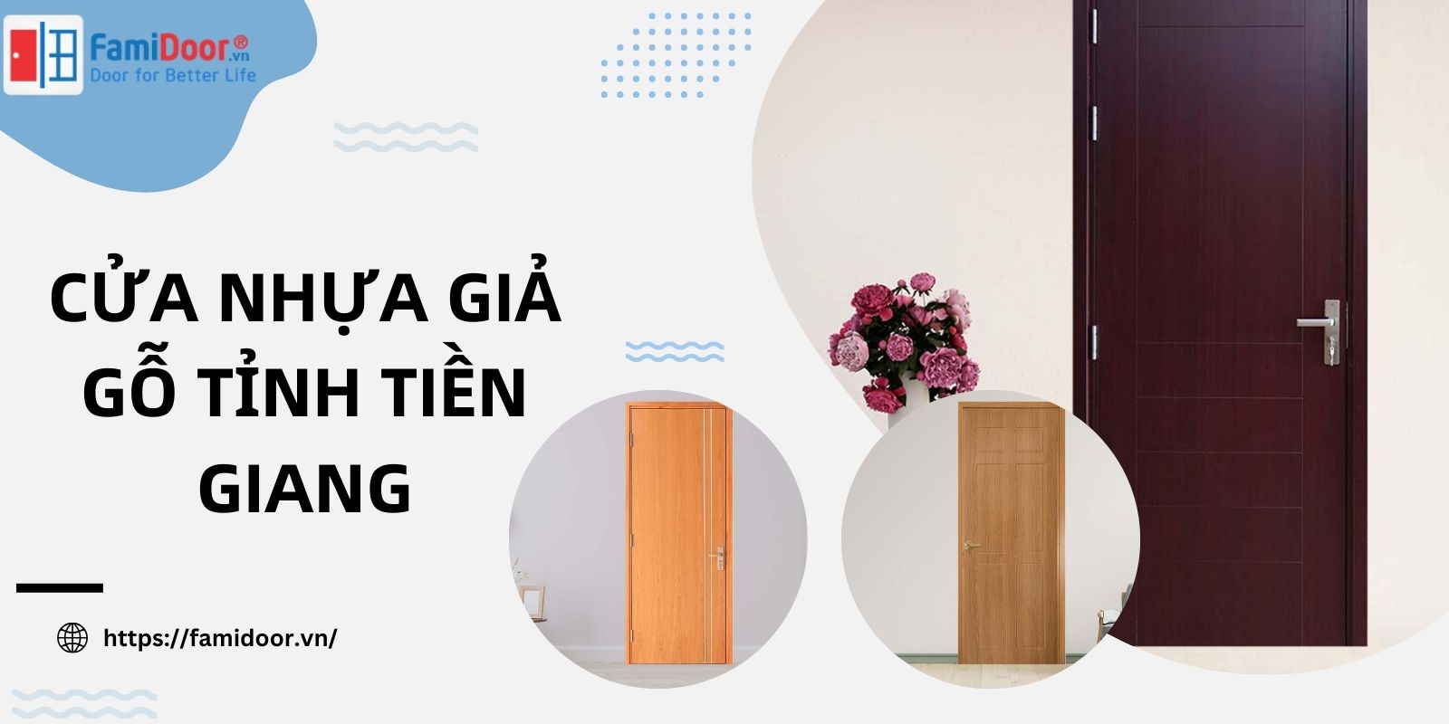 Cửa nhựa giả gỗ tỉnh Tiền Giang