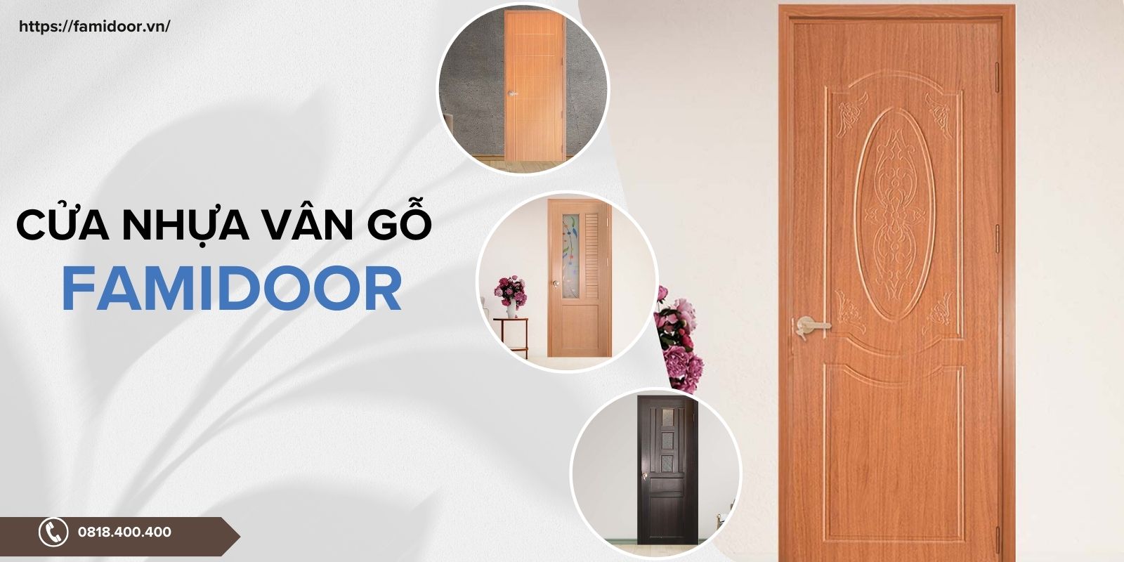 Mua cửa nhựa giả gỗ tại Famidoor chất lượng nhất