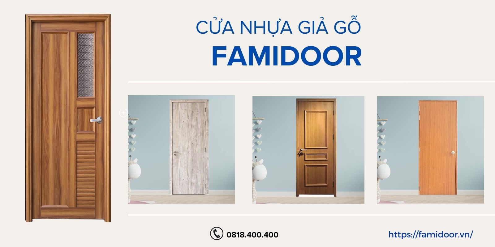 Sản xuất và tạo hình sản phẩm cửa nhựa