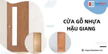 Cửa gỗ nhựa Hậu Giang