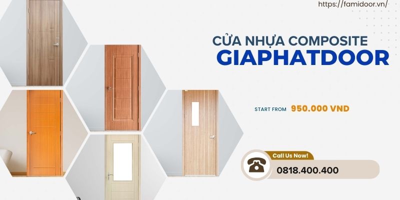 Cửa nhựa gỗ Gia Phát Door uy tín trên thị trường 