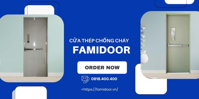 Cửa thép chống cháy là sản phẩm bán chạy nhất hiện nay