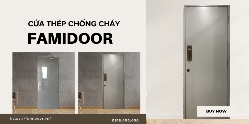 Mẫu cửa sơn tĩnh điện phù hợp cho công trình