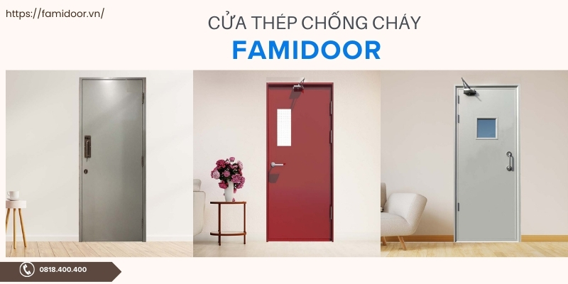 Tìm hiểu chung về mẫu cửa thép chống cháy An Giang