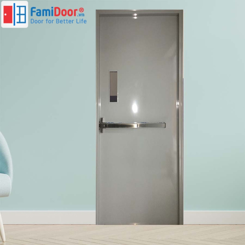 Cửa Chống Cháy Đồng Tháp - 8+ Mẫu Cửa Bán Chạy Giá Tốt 2025 Cửa chống cháy có thanh thoát hiểm