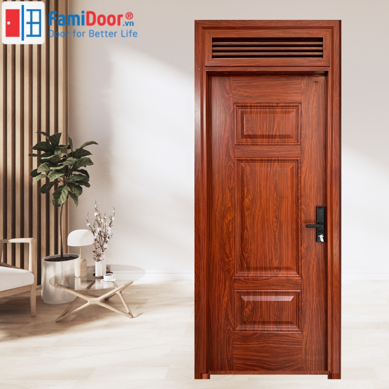 Cửa Chống Cháy Đồng Tháp - 8+ Mẫu Cửa Bán Chạy Giá Tốt 2025 Cửa chống cháy thép vân gỗ