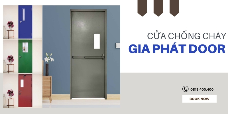 Mua cửa chống cháy tại Gia Phát Door