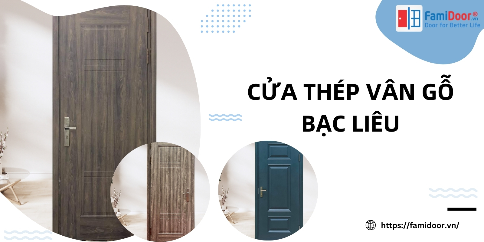 Cửa thép vân gỗ Bạc Liêu