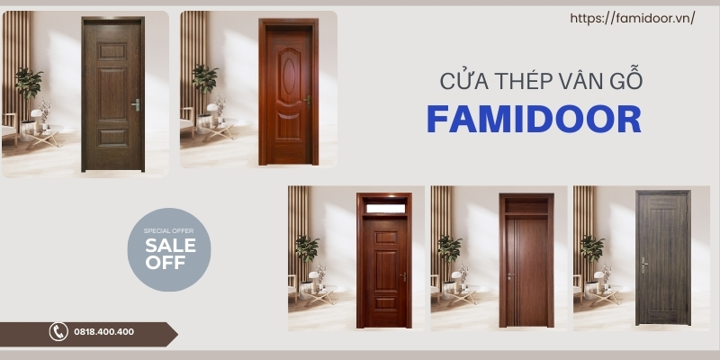 Cửa Thép Vân Gỗ Bình Dương - Ưu Nhược Điểm Của Sản Phẩm Ưu điểm khi sử dụng cửa thép vân gỗ Bình Dương