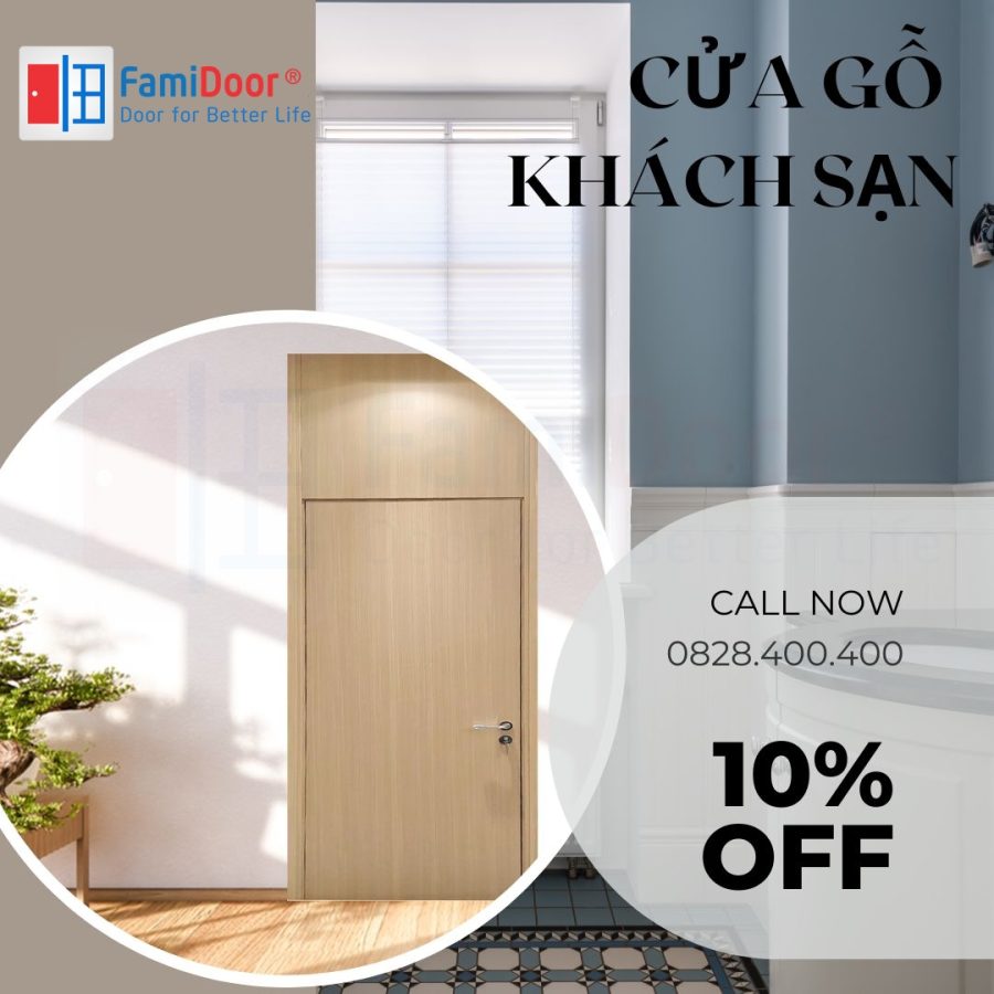 FamiDoor - Những Lưu Ý Khi Sử Dụng Cửa Gỗ Cho Khách Sạn cua-go-cho-khach-san-6