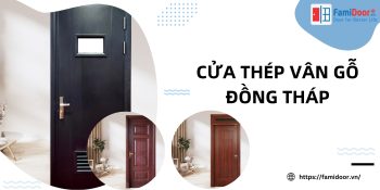 Cửa Thép Vân Gỗ Đồng Tháp