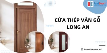 Cửa Thép Vân Gỗ Long An